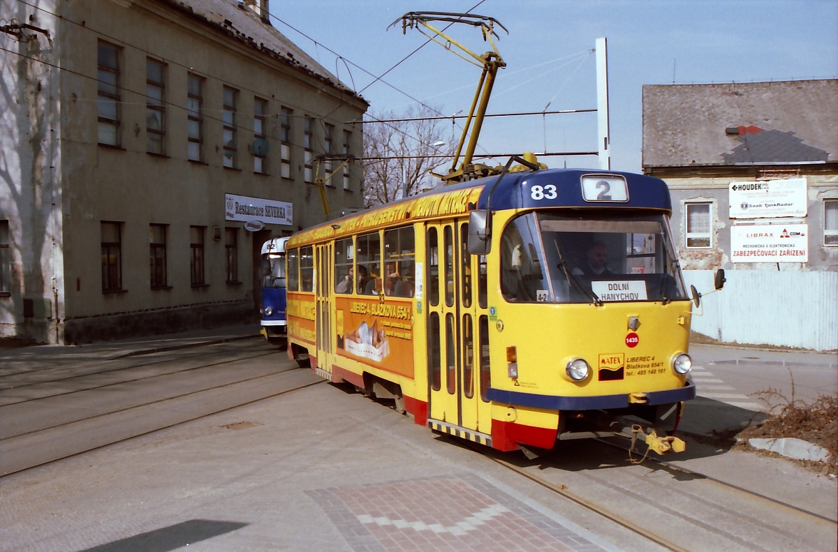 Либерец ― Яблонец-над-Нисой, Tatra T3M.04 № 83; Либерец ― Яблонец-над-Нисой, Tatra T3M.04 № 82