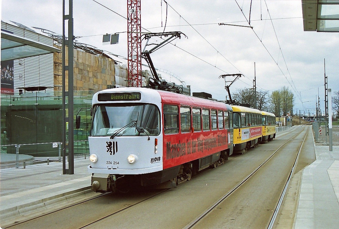 Dresden, Tatra T4D-MT č. 224 254