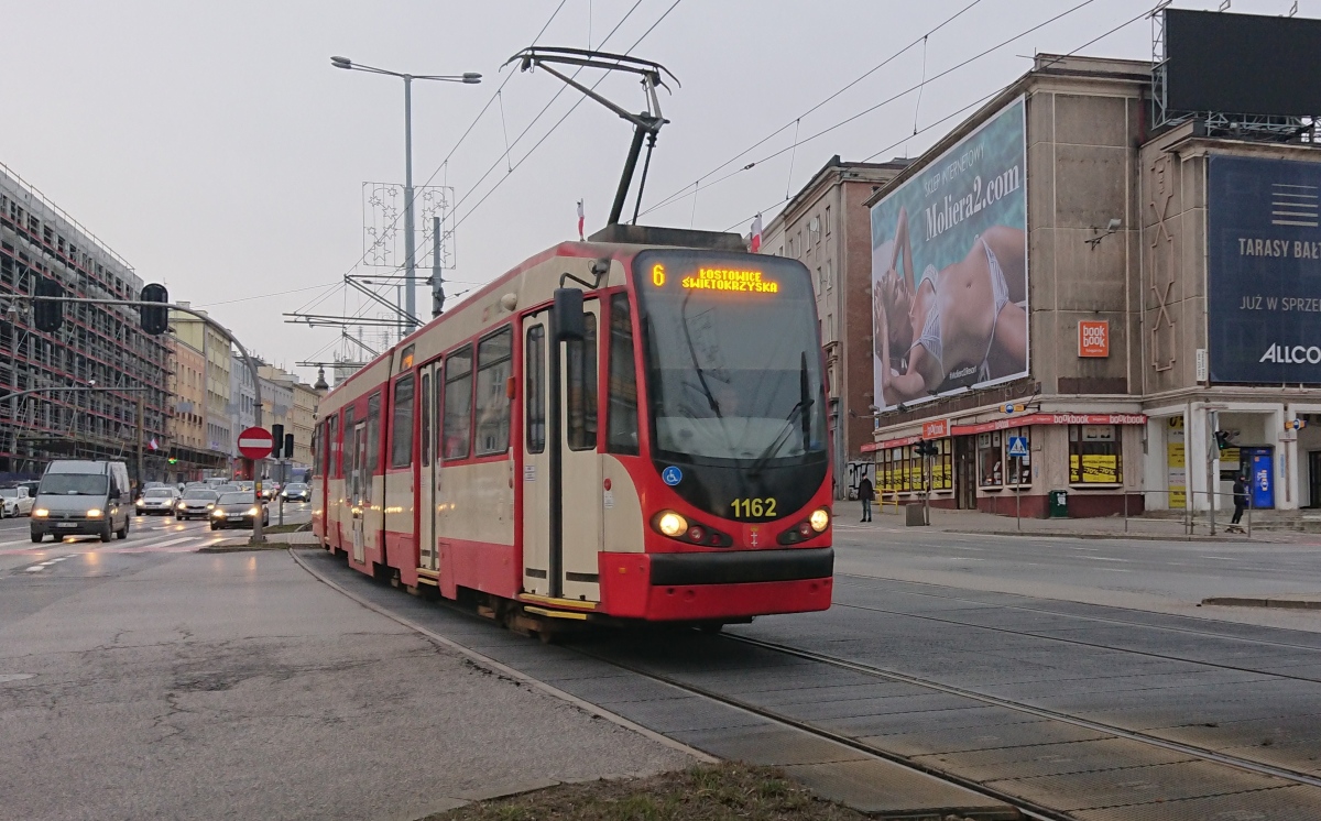 Гданьск, Duewag N8C-MF 18 № 1162