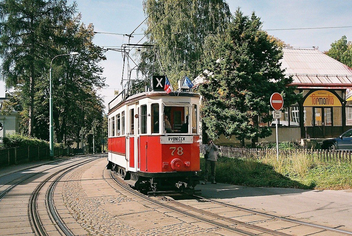 Liberec ― Jablonec nad Nisou, Ringhoffer 2-axle motor car # 78