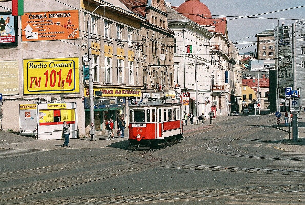 Liberec ― Jablonec nad Nisou, Ringhoffer 2-axle motor car Nr. 78