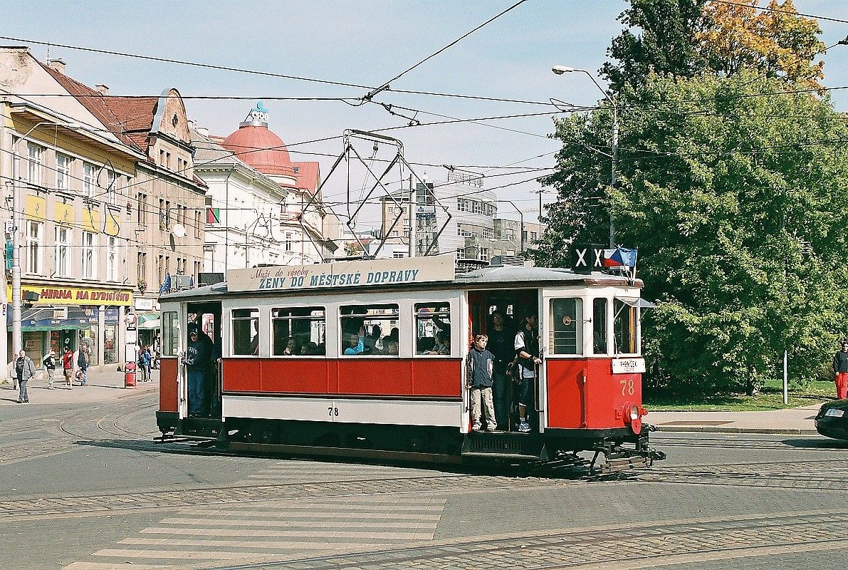 Liberec ― Jablonec nad Nisou, Ringhoffer 2-axle motor car № 78