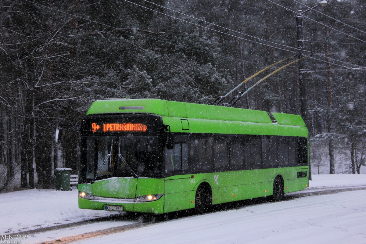 Kaunas, Solaris Trollino III 12 AC č. 015