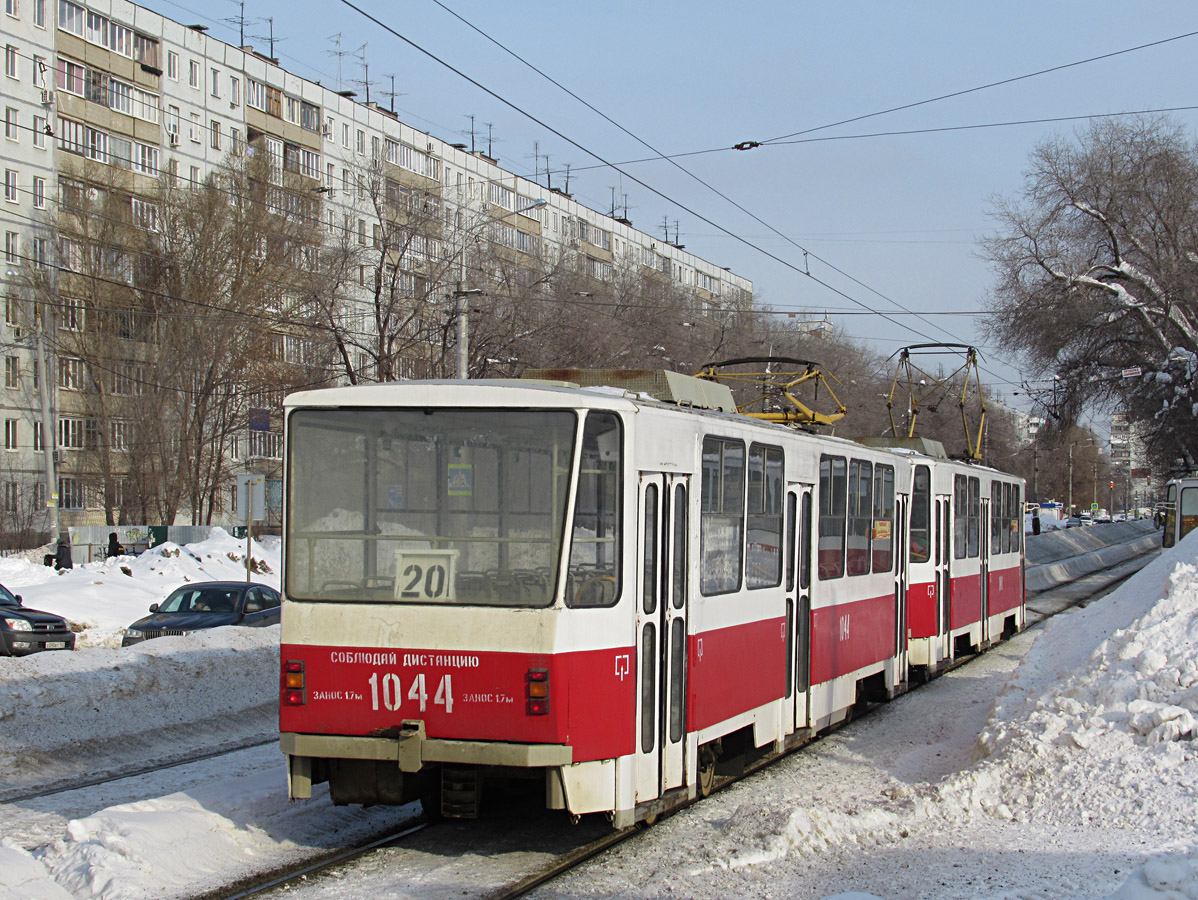 Самара, Tatra T6B5SU № 1044