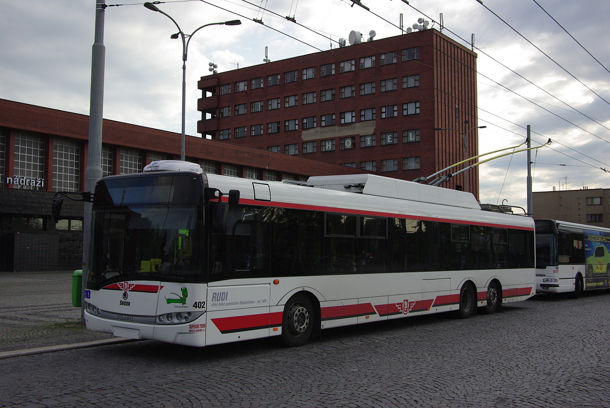 Пардубице, Škoda 28Tr Solaris III № 402
