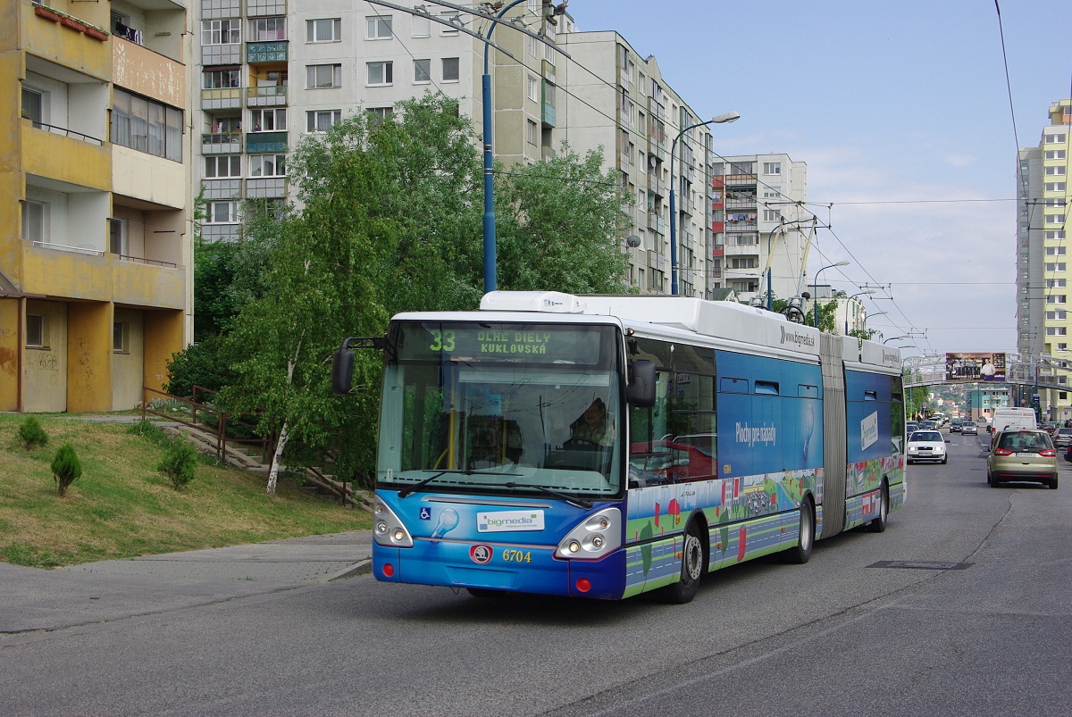 Братислава, Škoda 25Tr Irisbus Citelis № 6704