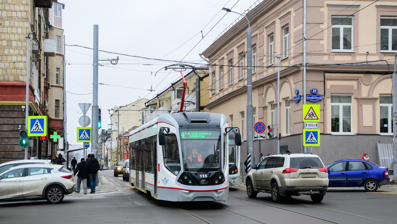Ростов-на-Дону, 71-911E «City Star» № 115 Ростов-на-Дону, 71-911E «City Star» № 115