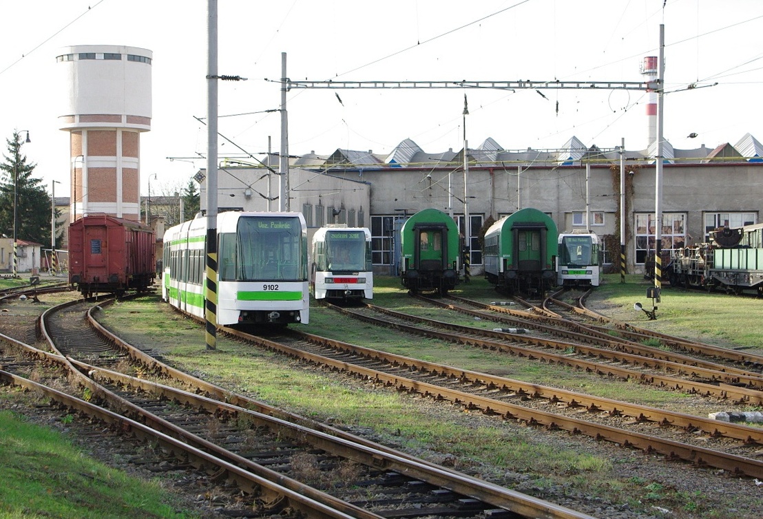 Прага, Tatra RT6N1 № 9102; Прага, Tatra RT6N1 № 9104; Прага, Tatra RT6N1 № 9103