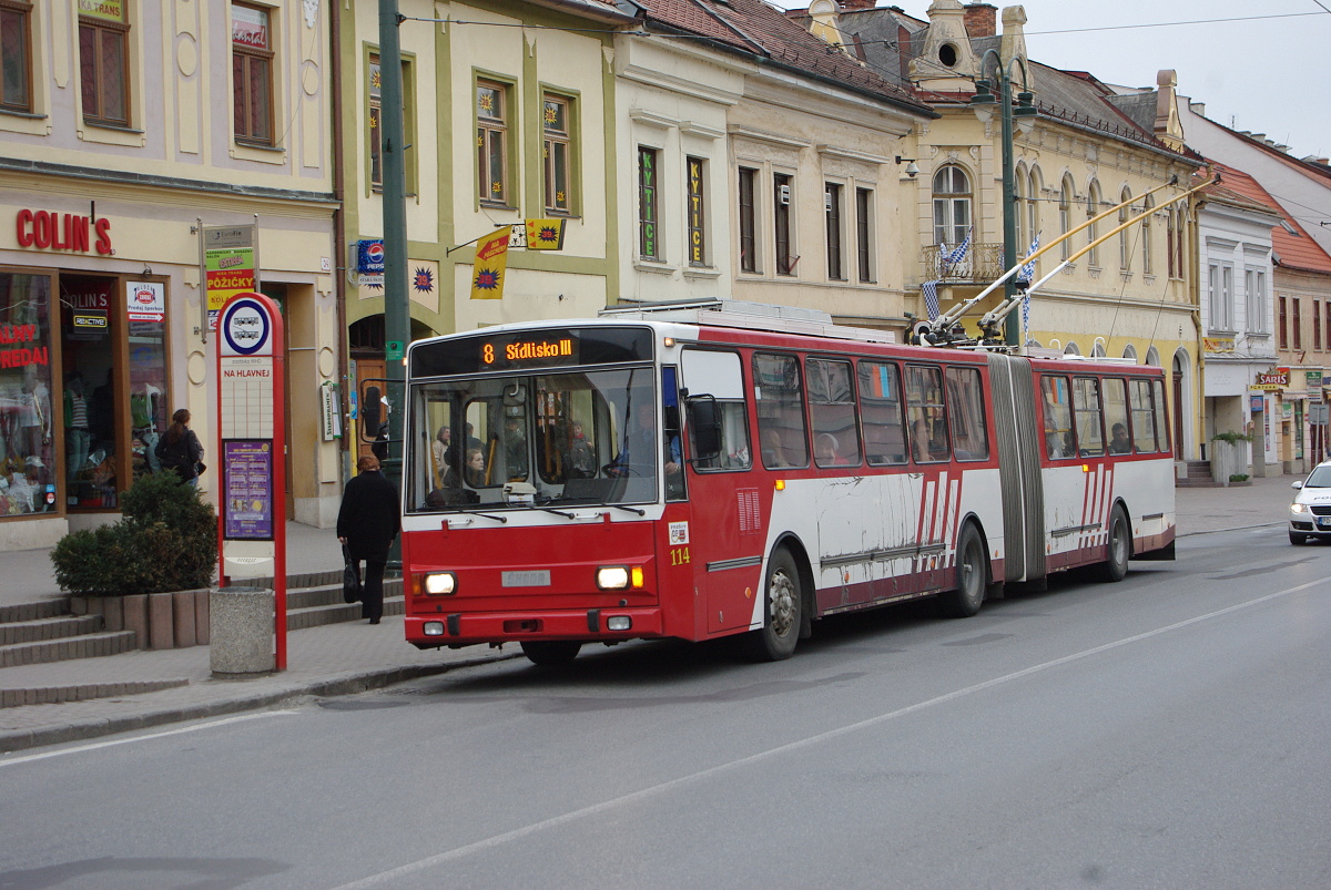 Прешов, Škoda 15Tr13/6M № 114