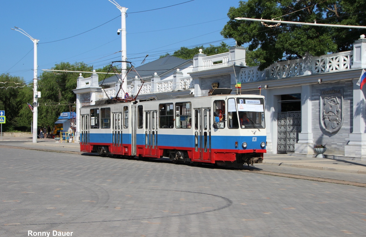 Евпатория, Tatra KT4SU № 031