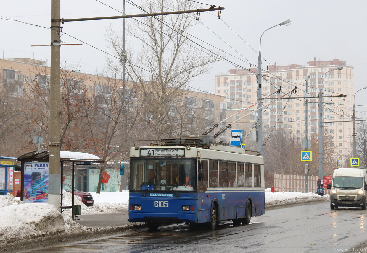 Москва, Тролза-5275.05 «Оптима» № 6105
