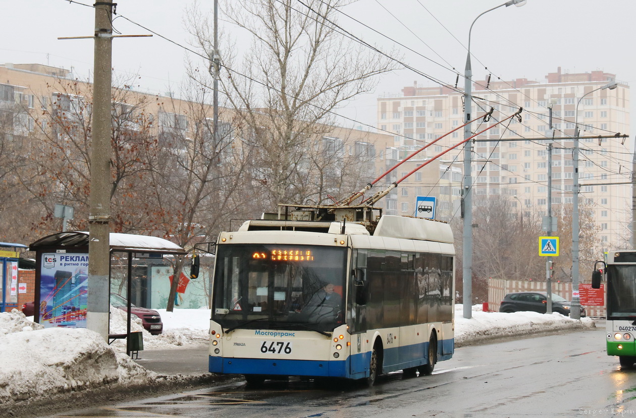 Москва, Тролза-5265.00 «Мегаполис» № 6476