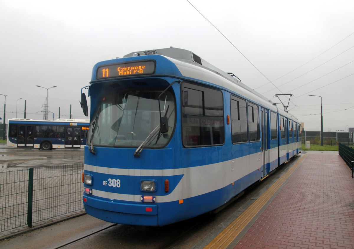 Краков, Duewag GT8S № RF308