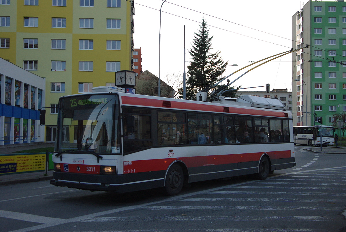 Брно, Škoda 21Tr № 3011