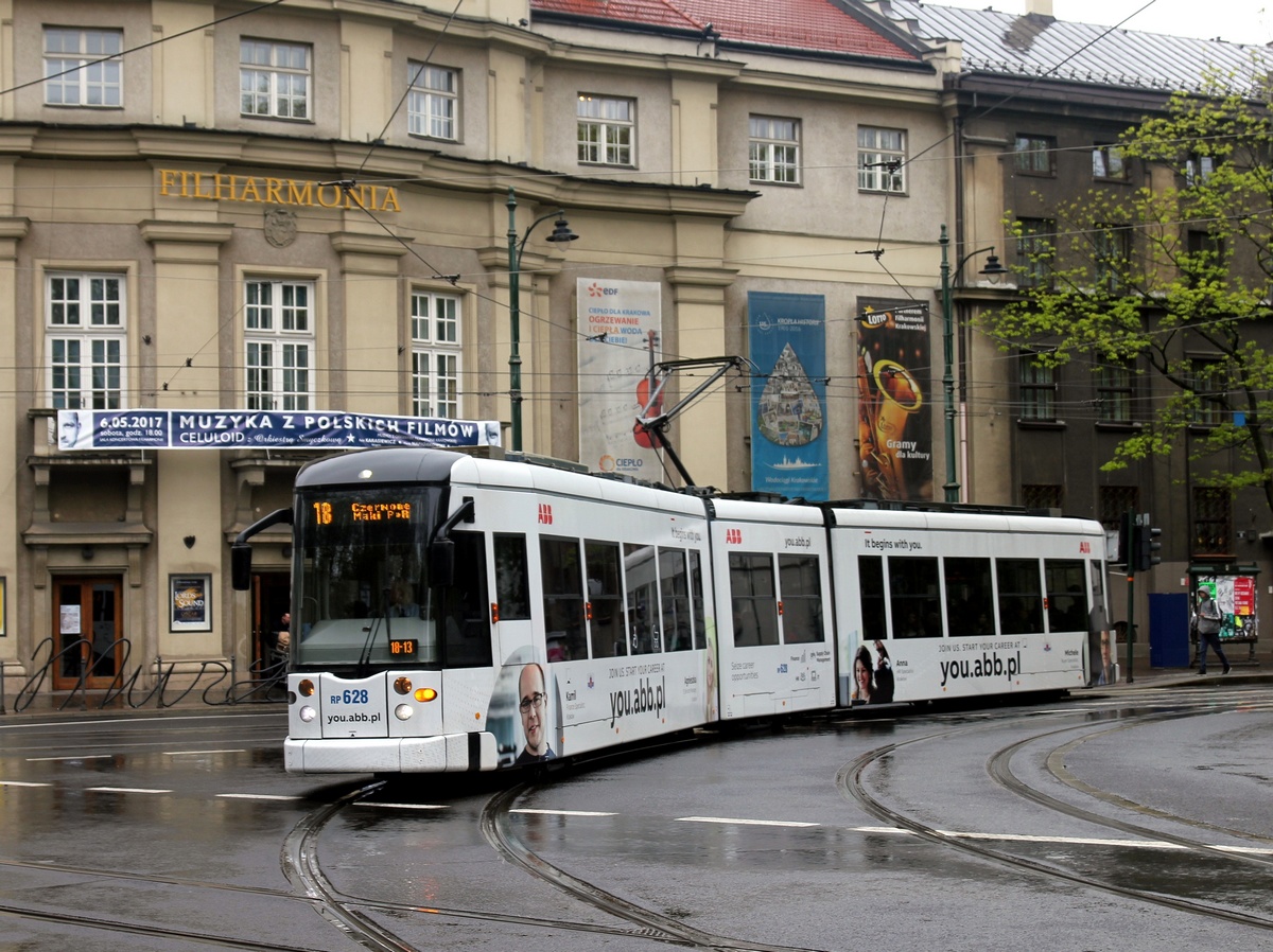 Краков, Bombardier NGT6/2 № RP628