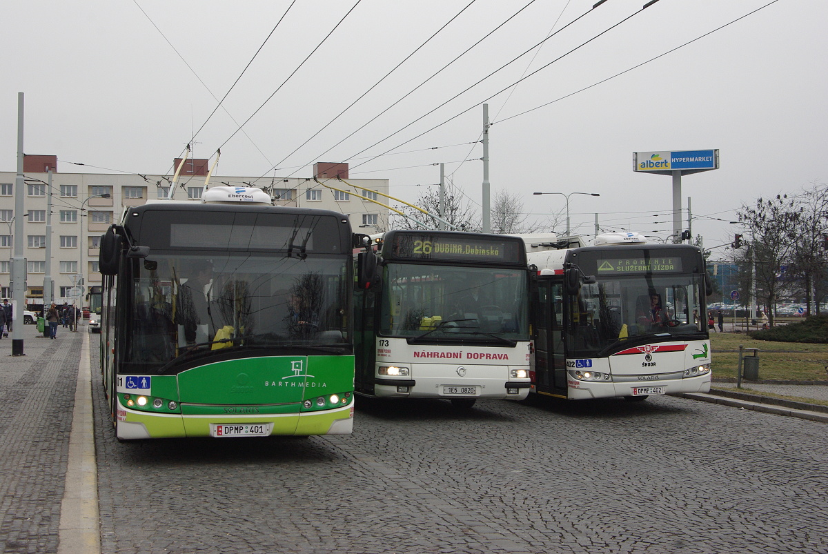 Пардубице, Škoda 28Tr Solaris III № 401