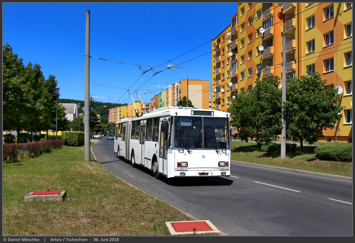 Хомутов, Škoda 15Tr11/7 № 025; Хомутов — Официальное прощание с троллейбусами Шкода 15Тр (30.06.2018)