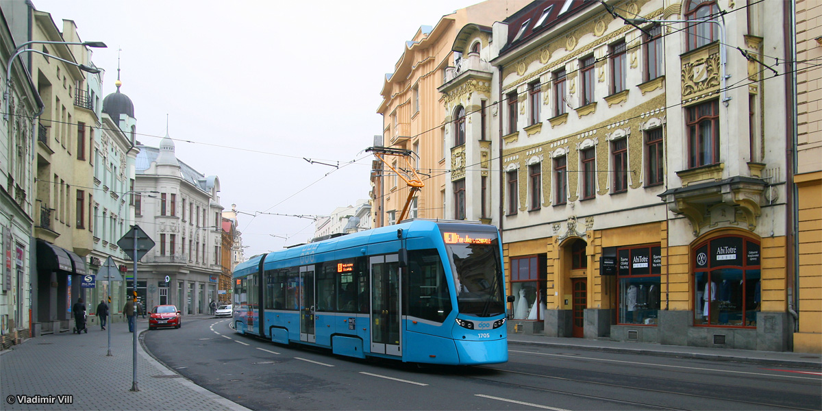 Острава, Stadler Tango NF2 № 1705