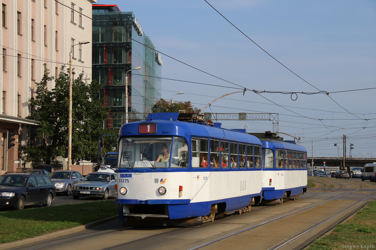 Рига, Tatra T3A № 51275