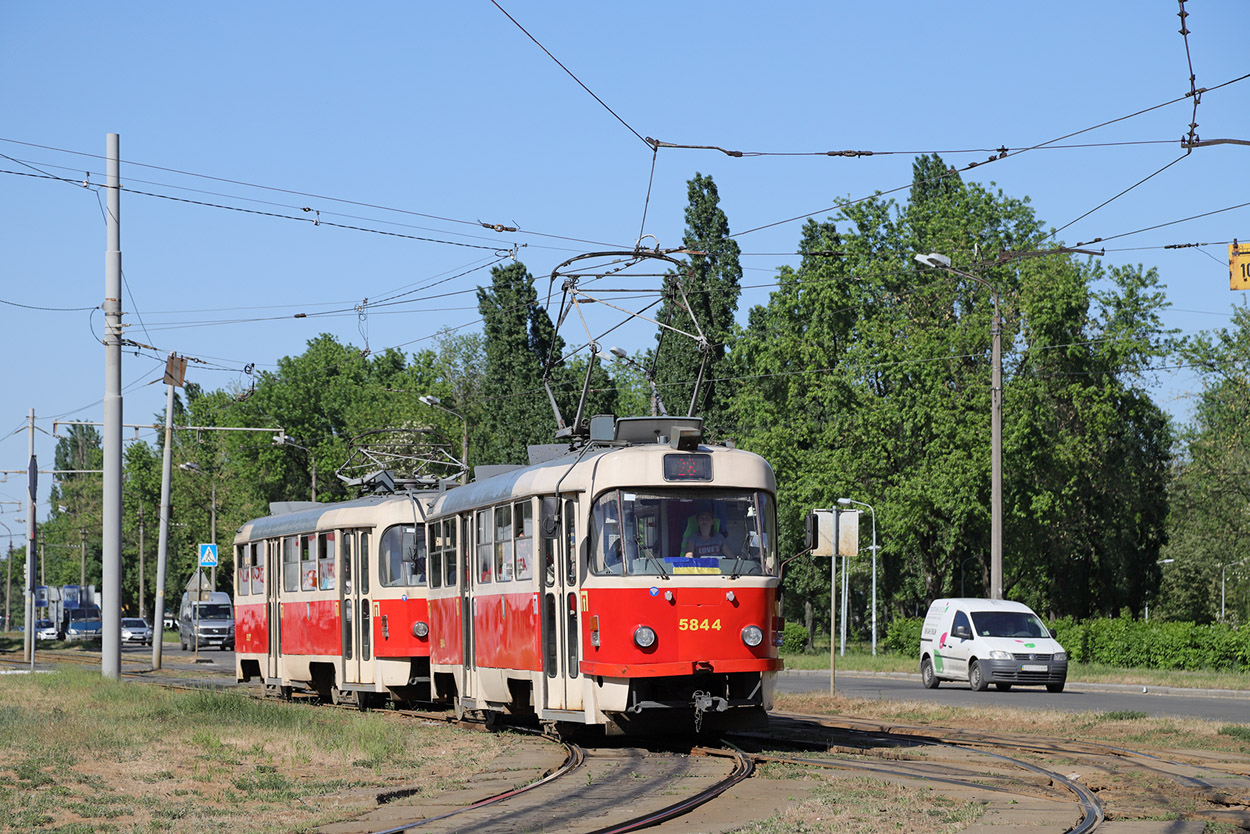 Киев, Tatra T3SUCS № 5844