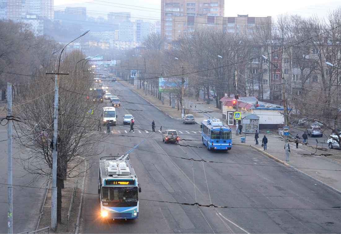 Владивосток, ЗиУ-682Г-016.02 № 243; Владивосток, ЗиУ-682Г-016.02 № 241