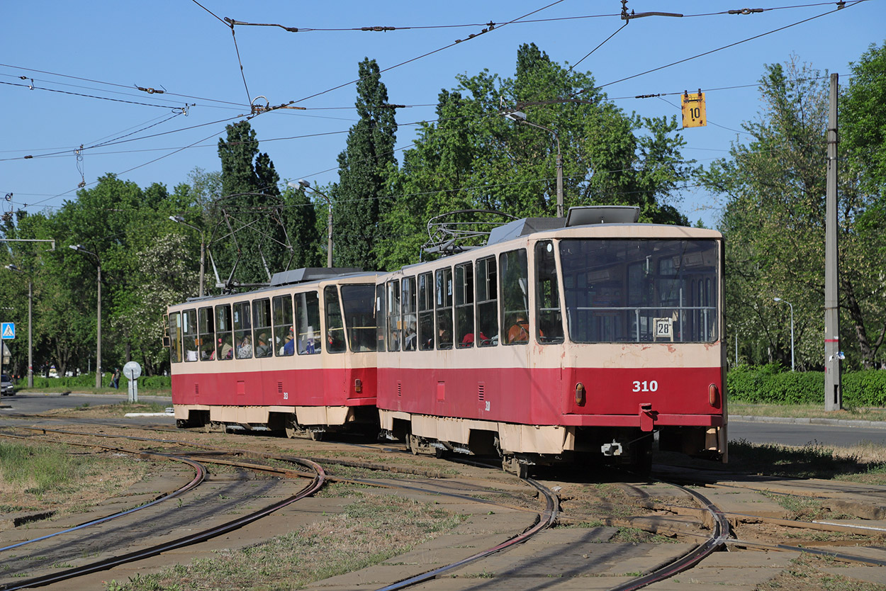 Киев, Tatra T6B5SU № 310
