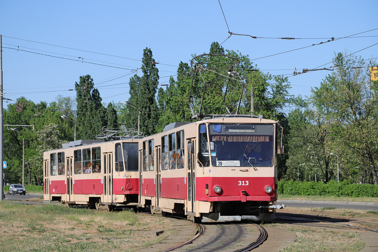 Киев, Tatra T6B5SU № 313