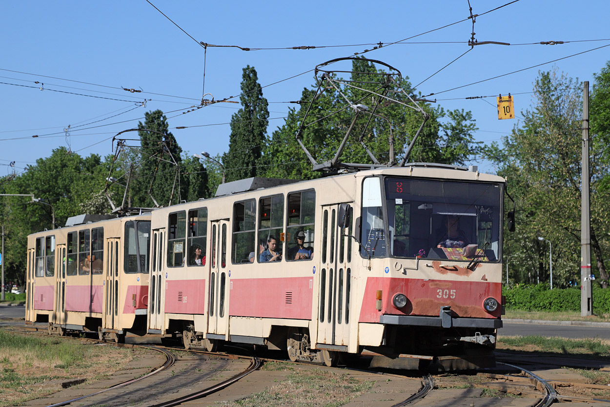 Киев, Tatra T6B5SU № 305