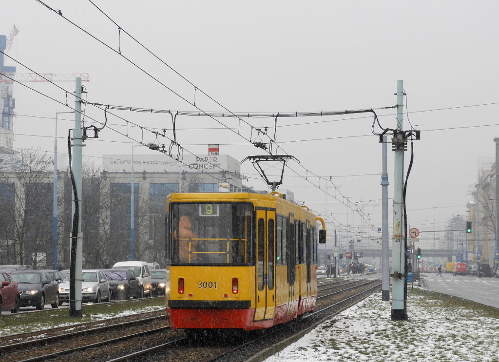 Варшава, Konstal 112N № 3001