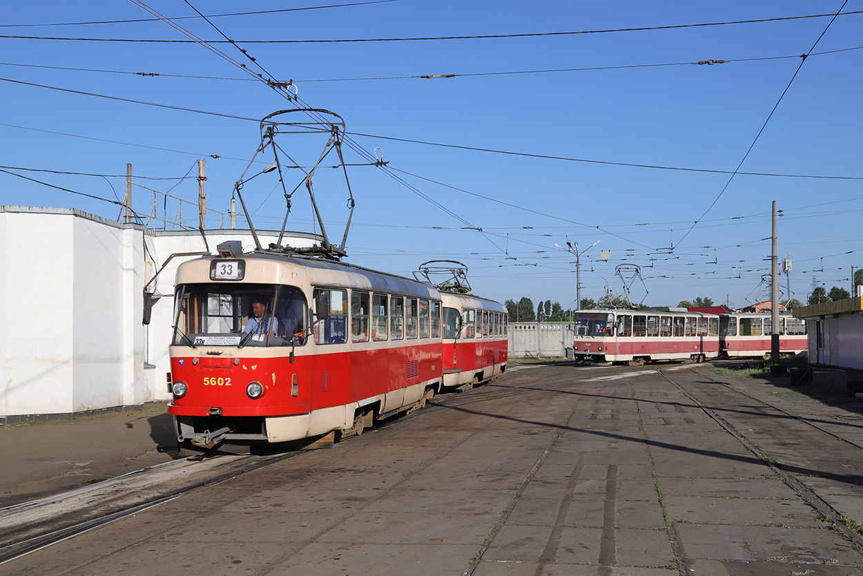 Киев, Tatra T3SU № 5602
