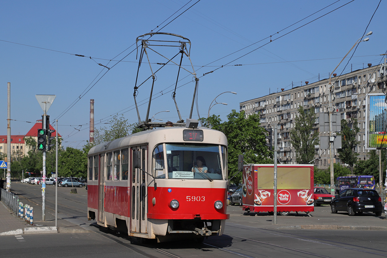 Киев, Tatra T3SU № 5903