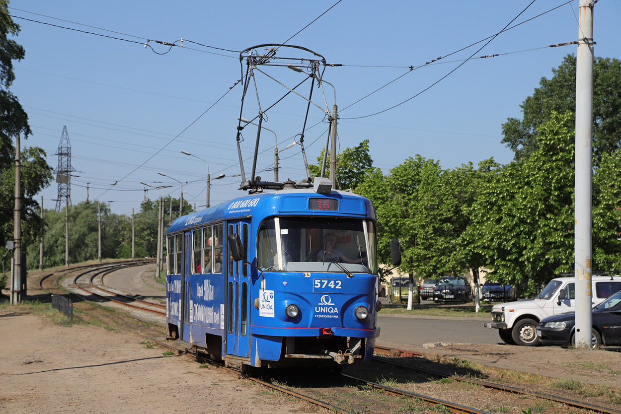 Киев, Tatra T3SU № 5742