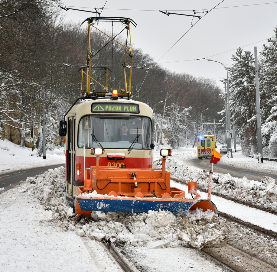 Прага, PSP 01 № 8202; Прага, Tatra T3R.P № 8300