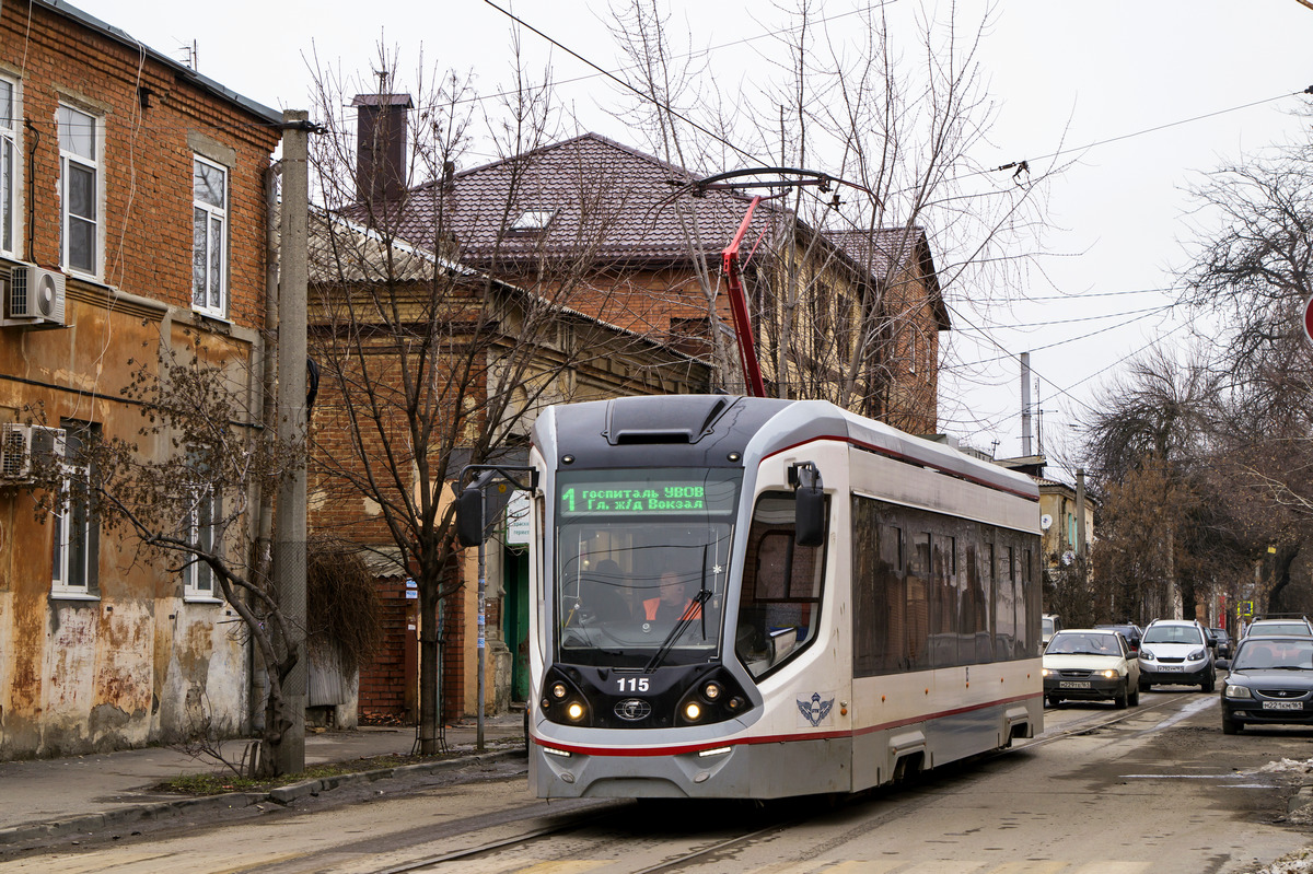 Rostov-na-Donu, 71-911E “City Star” č. 115 Rostov-na-Donu, 71-911E “City Star” č. 115