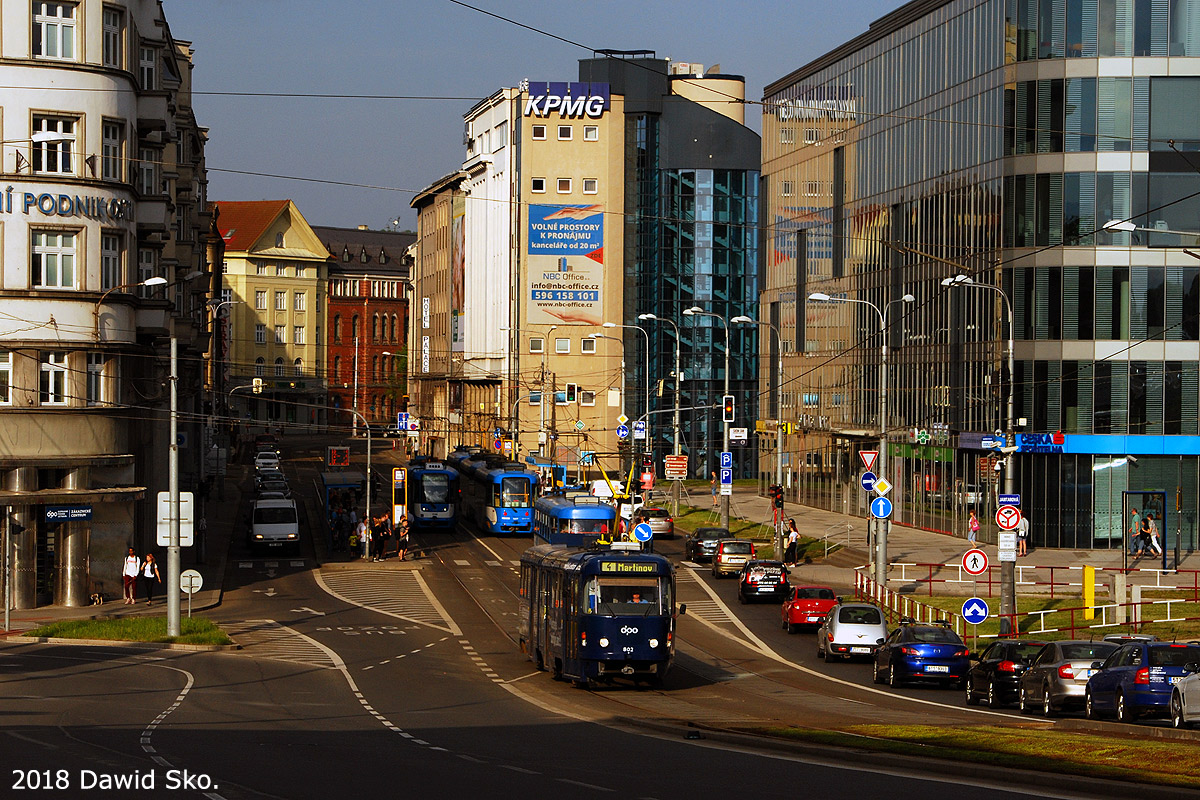 Ostrava — Tramway Lines and Infrastructure
