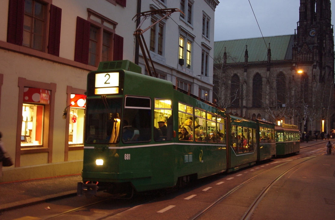 Базель, Schindler/Siemens Be 4/6 S № 681