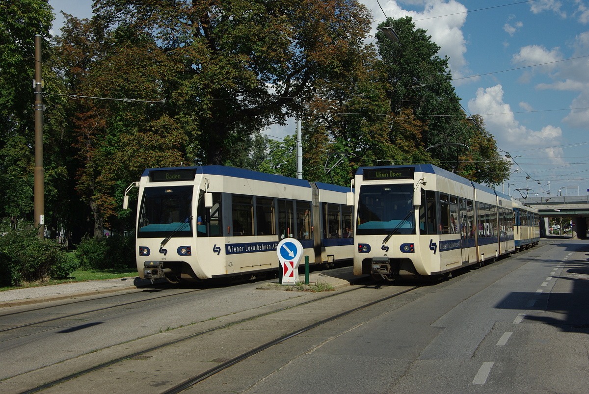 Vienna, Bombardier 400 № 406 Vienna, Bombardier 400 № 406