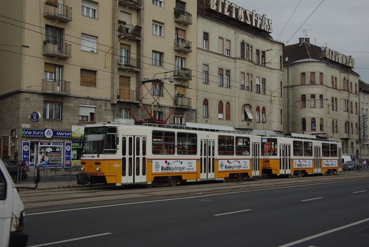 Будапешт, Tatra T5C5K2 № 4314; Будапешт, Tatra T5C5K2 № 4145