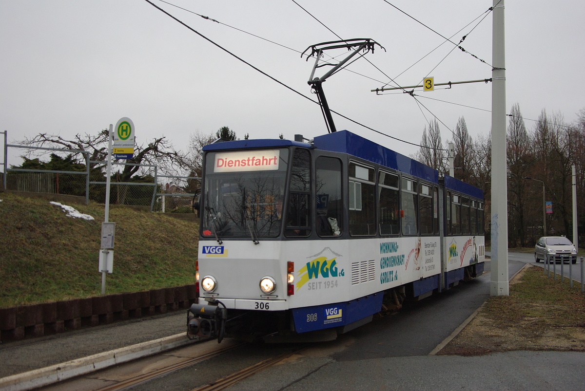 Гёрлиц, Tatra KT4DC № 306