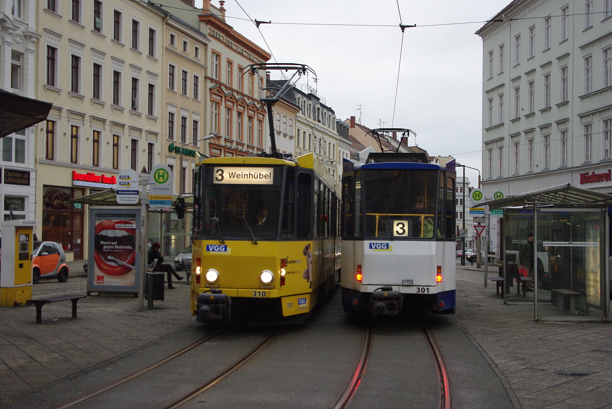 Гёрлиц, Tatra KT4DC № 301; Гёрлиц, Tatra KT4DC № 310