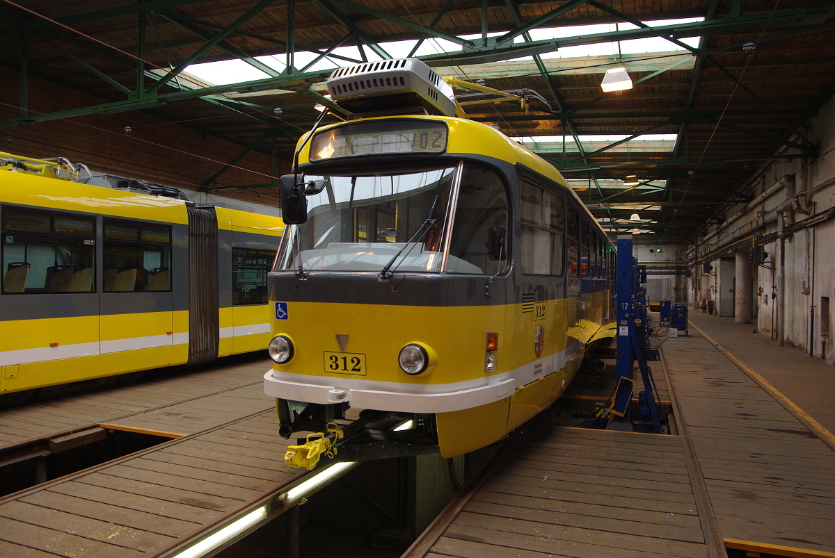 Пльзень, Tatra K3R-NT № 312