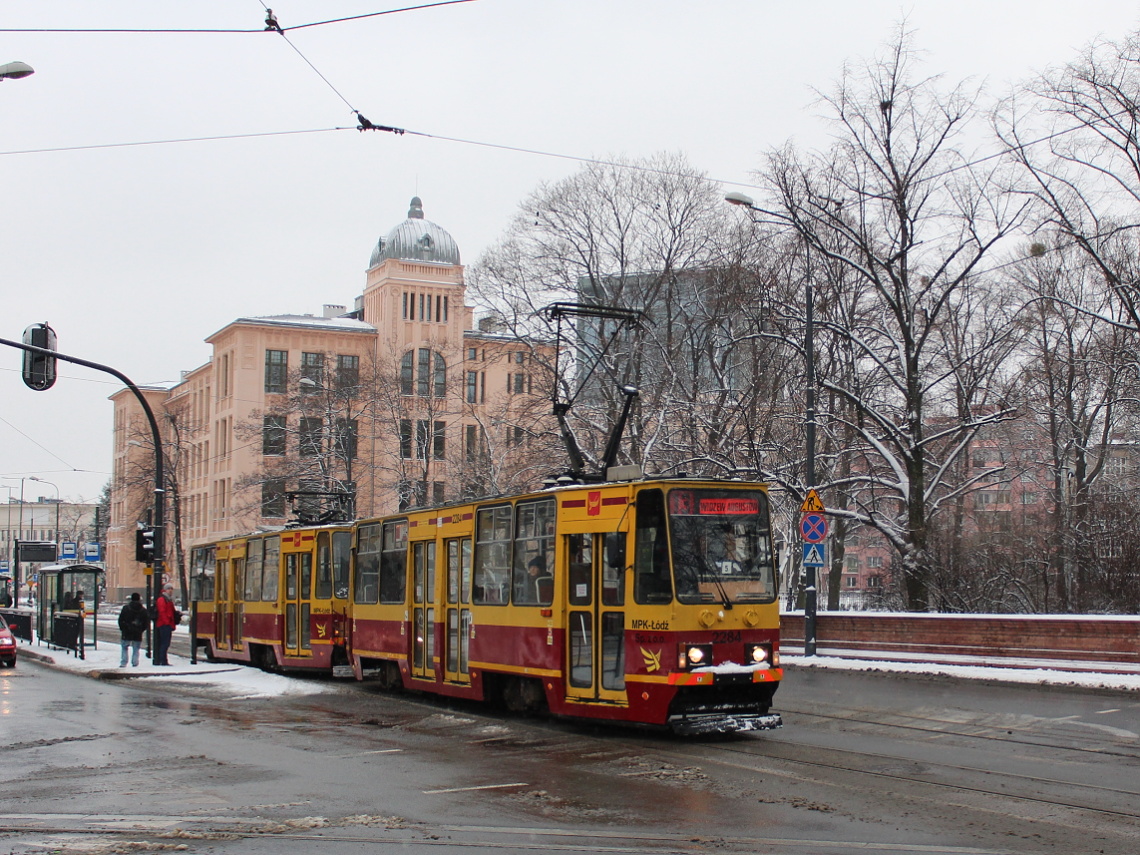 Лодзь, Konstal 805Na № 2284