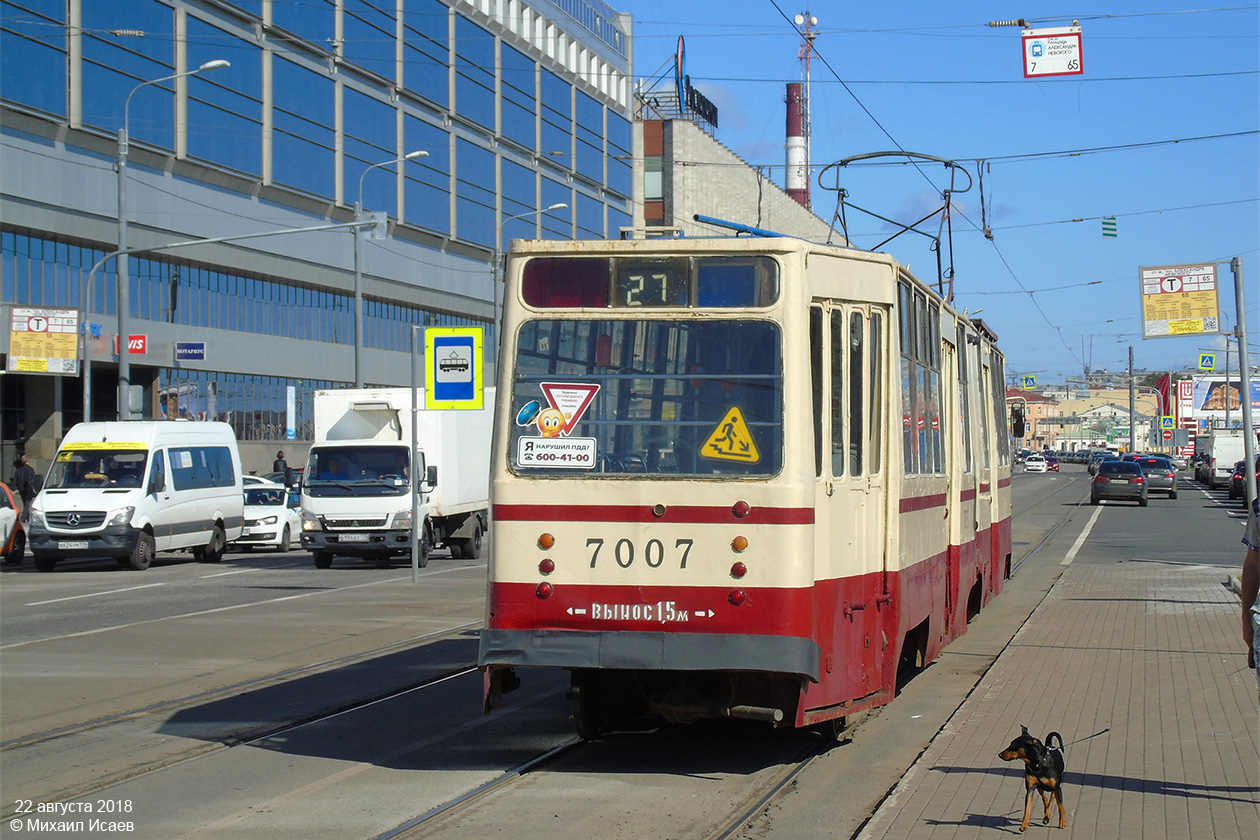 Санкт-Петербург, ЛВС-86К № 7007; Транспорт и животные