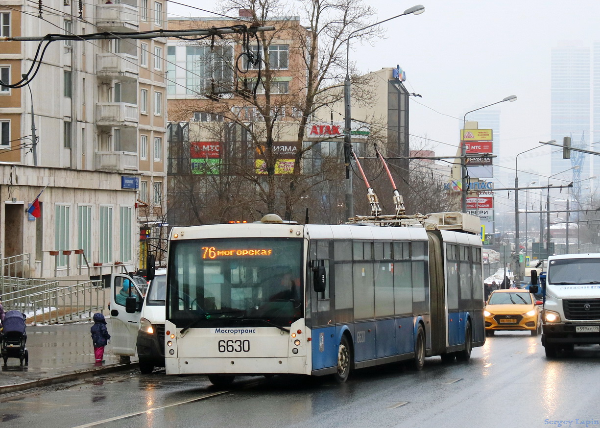Moscova, Trolza-6206.01 “Megapolis” Nr. 6630 Moscova, Trolza-6206.01 “Megapolis” Nr. 6630