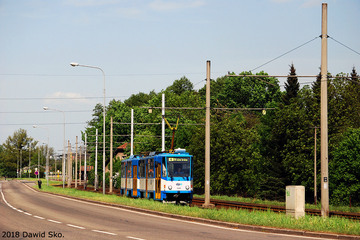 Острава, Tatra T6A5 № 1108
