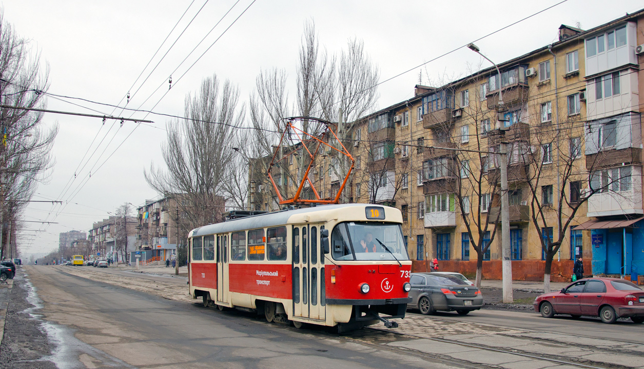 Мариуполь, Tatra T3A № 733