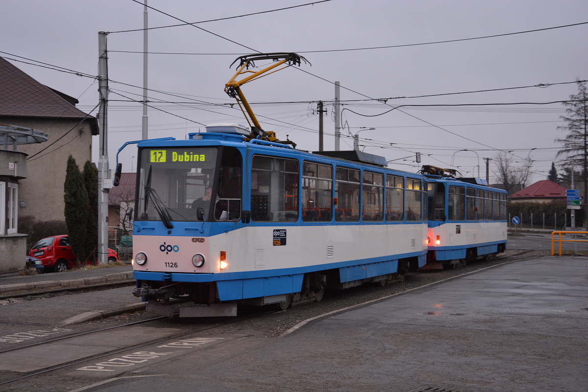 Острава, Tatra T6A5 № 1126; Острава, Tatra T6A5 № 1122