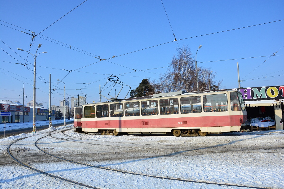 Киев, Tatra T6B5SU № 033