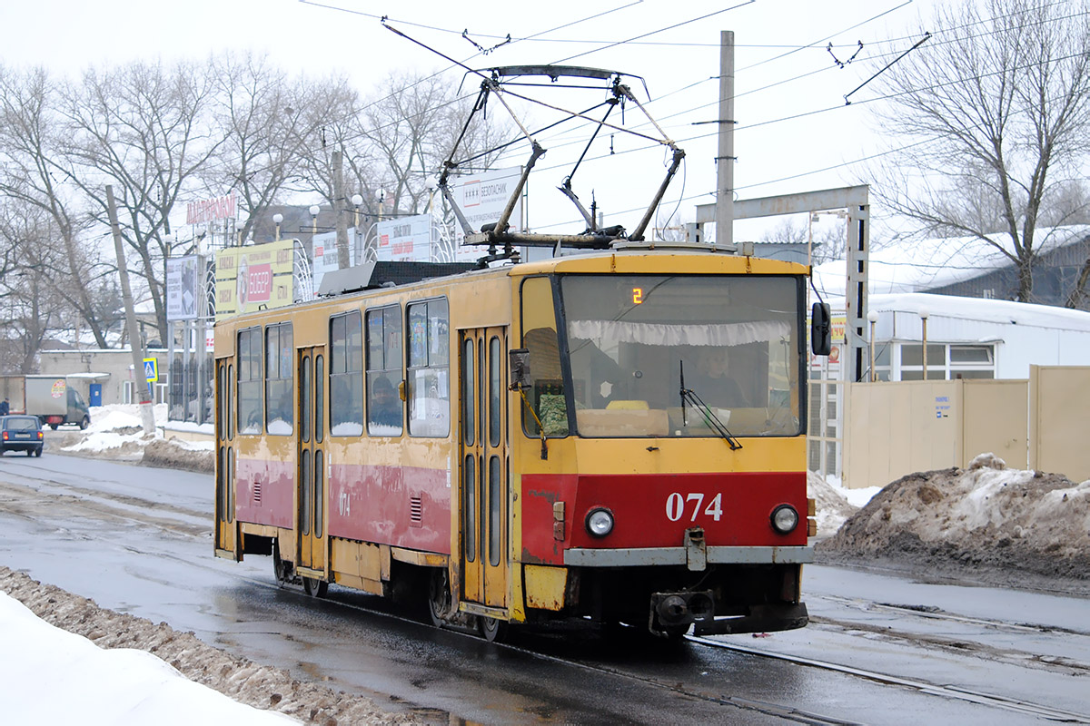 Курск, Tatra T6B5SU № 074