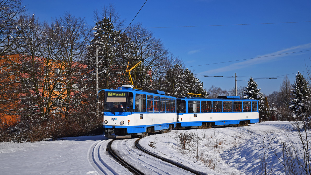 Острава, Tatra T6A5 № 1126; Острава, Tatra T6A5 № 1122